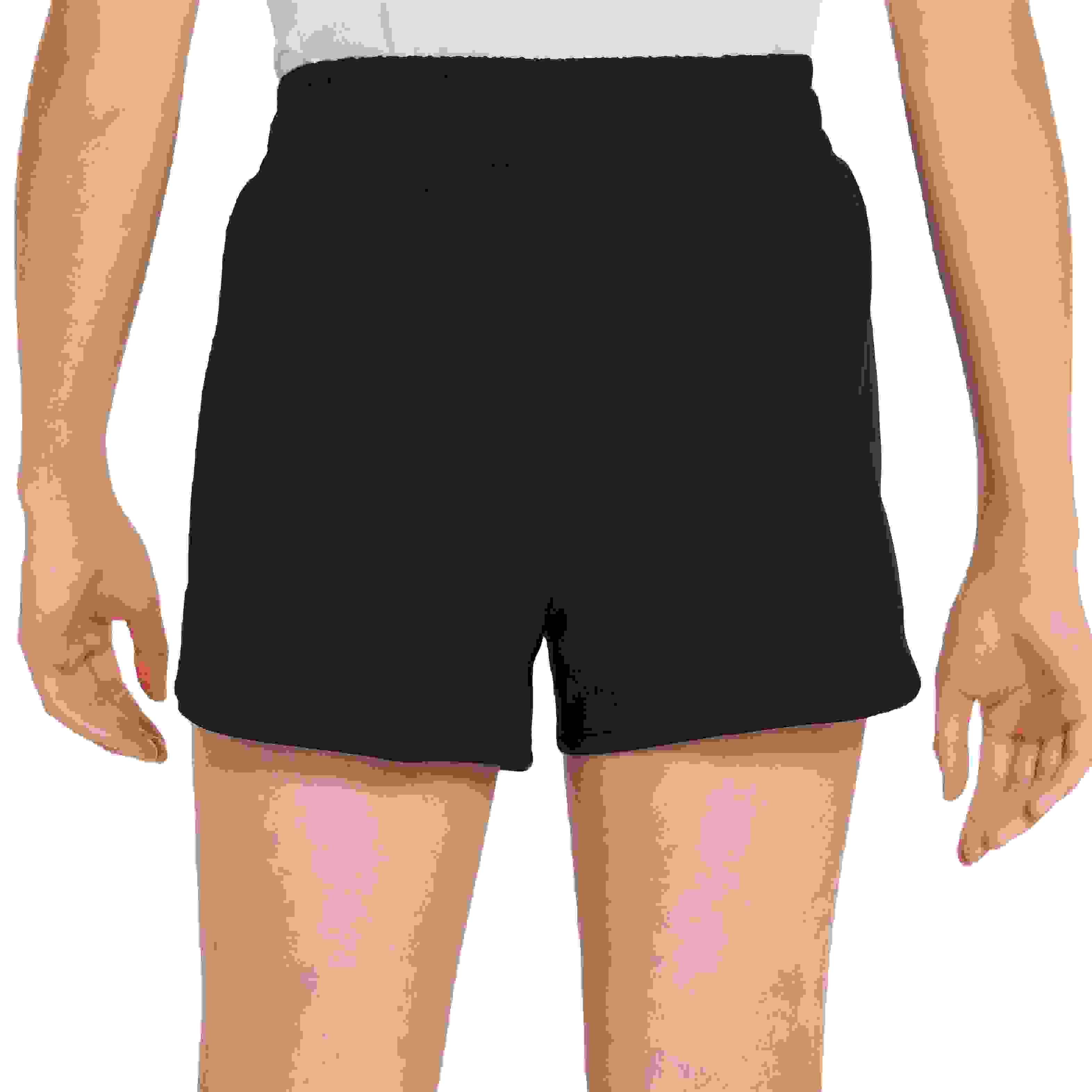 Nike Dri-FIT High-Waisted Woven Training Big Girls' Black Shorts